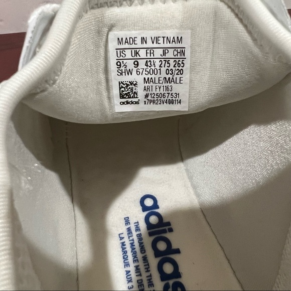 Adidas, NDM, FY1163, White, Blue & Red - Picture 13 of 13